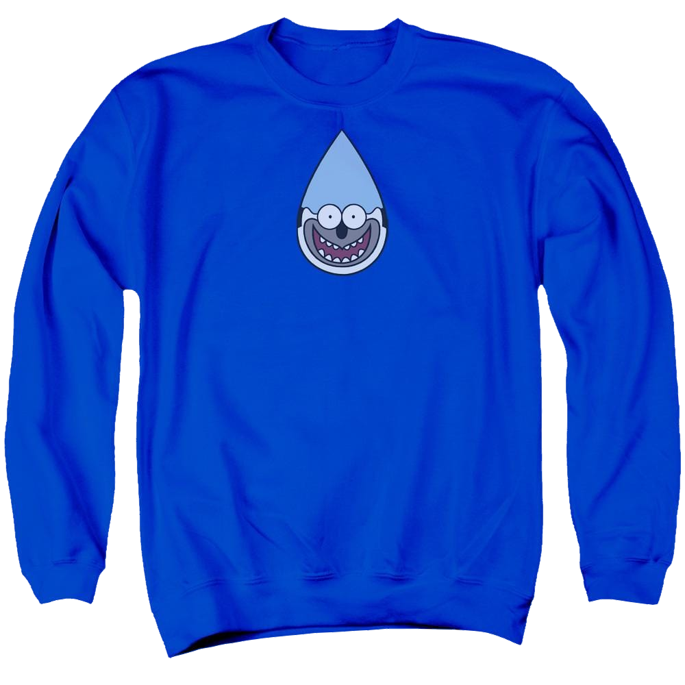 Regular Show Mordecai Men's Crewneck Sweatshirt Men's Crewneck Sweatshirt The Regular Show