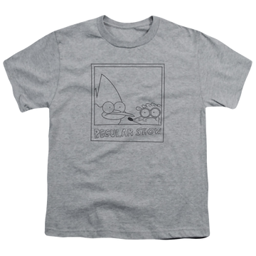 Regular Show, The Poloroid - Youth T-Shirt Youth T-Shirt (Ages 8-12) The Regular Show