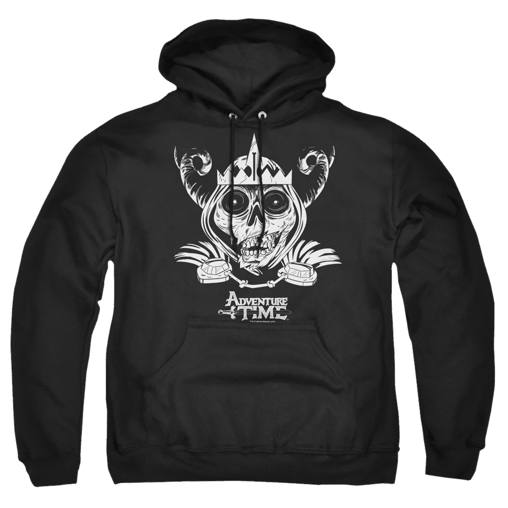 Adventure Time Skull Face - Pullover Hoodie Pullover Hoodie Adventure Time