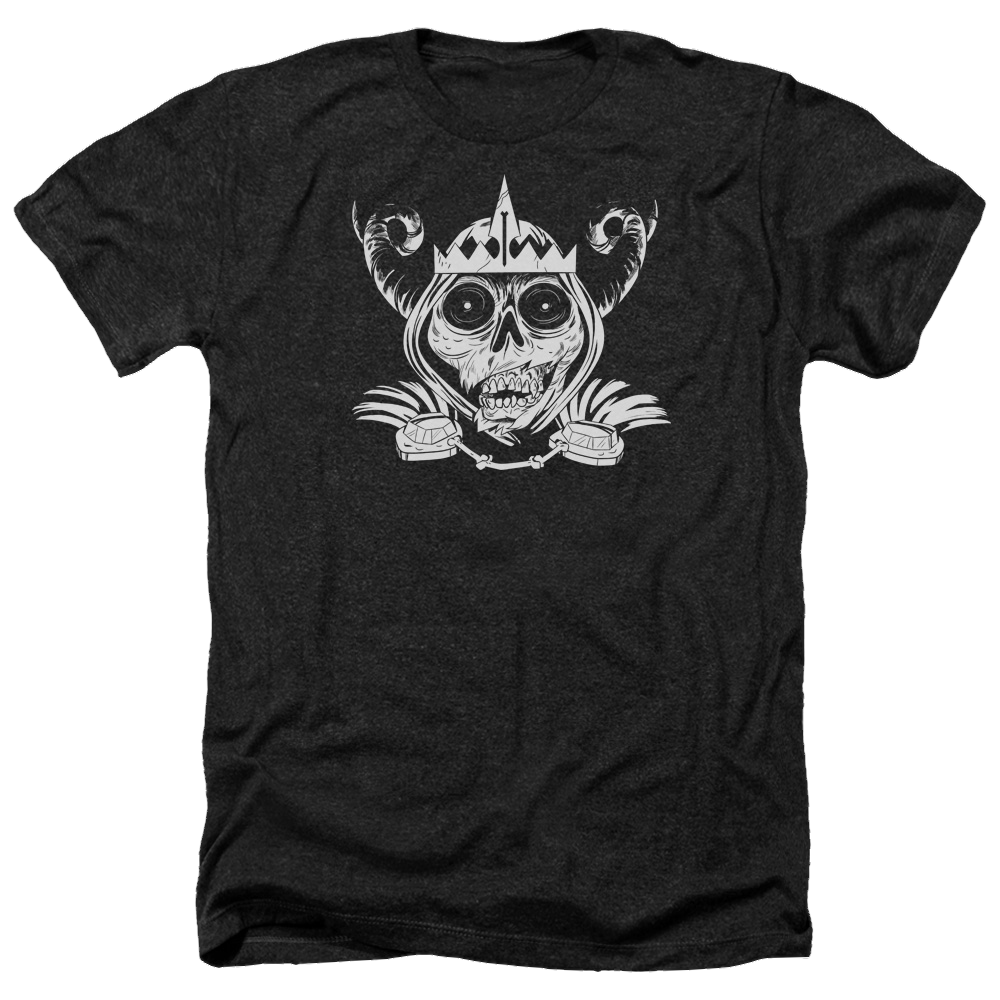 Adventure Time Skull Face - Men's Heather T-Shirt Men's Heather T-Shirt Adventure Time