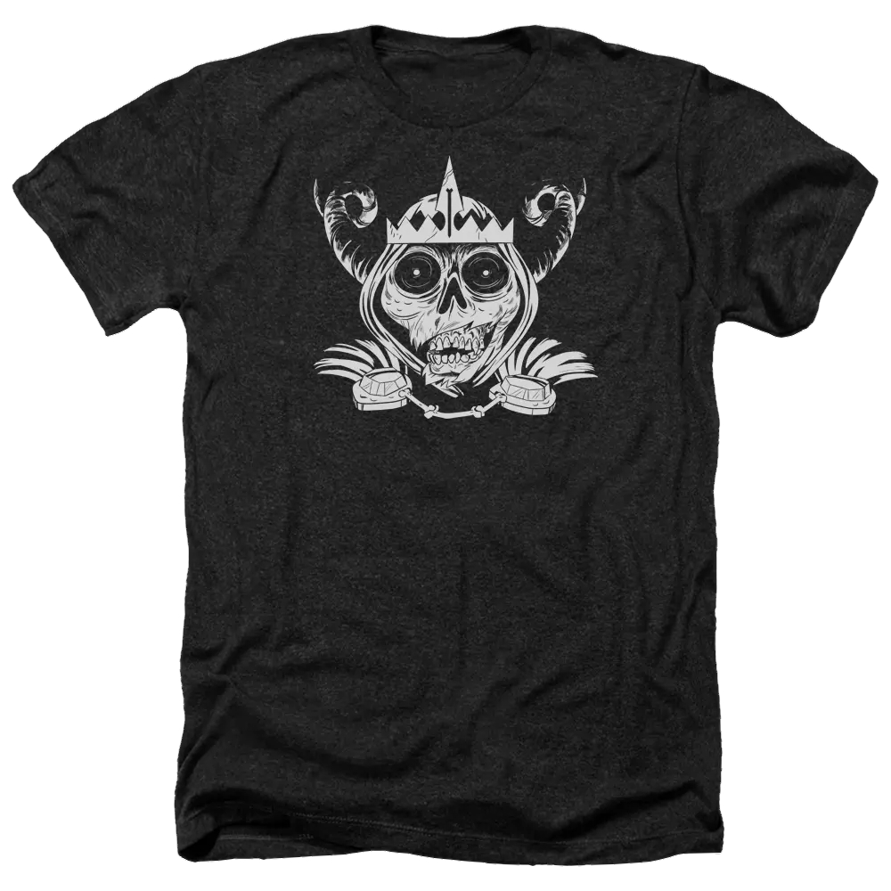 Adventure Time Skull Face - Men's Heather T-Shirt Adventure Time