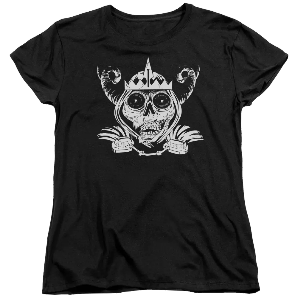 Adventure Time Skull Face - Women's T-Shirt Adventure Time