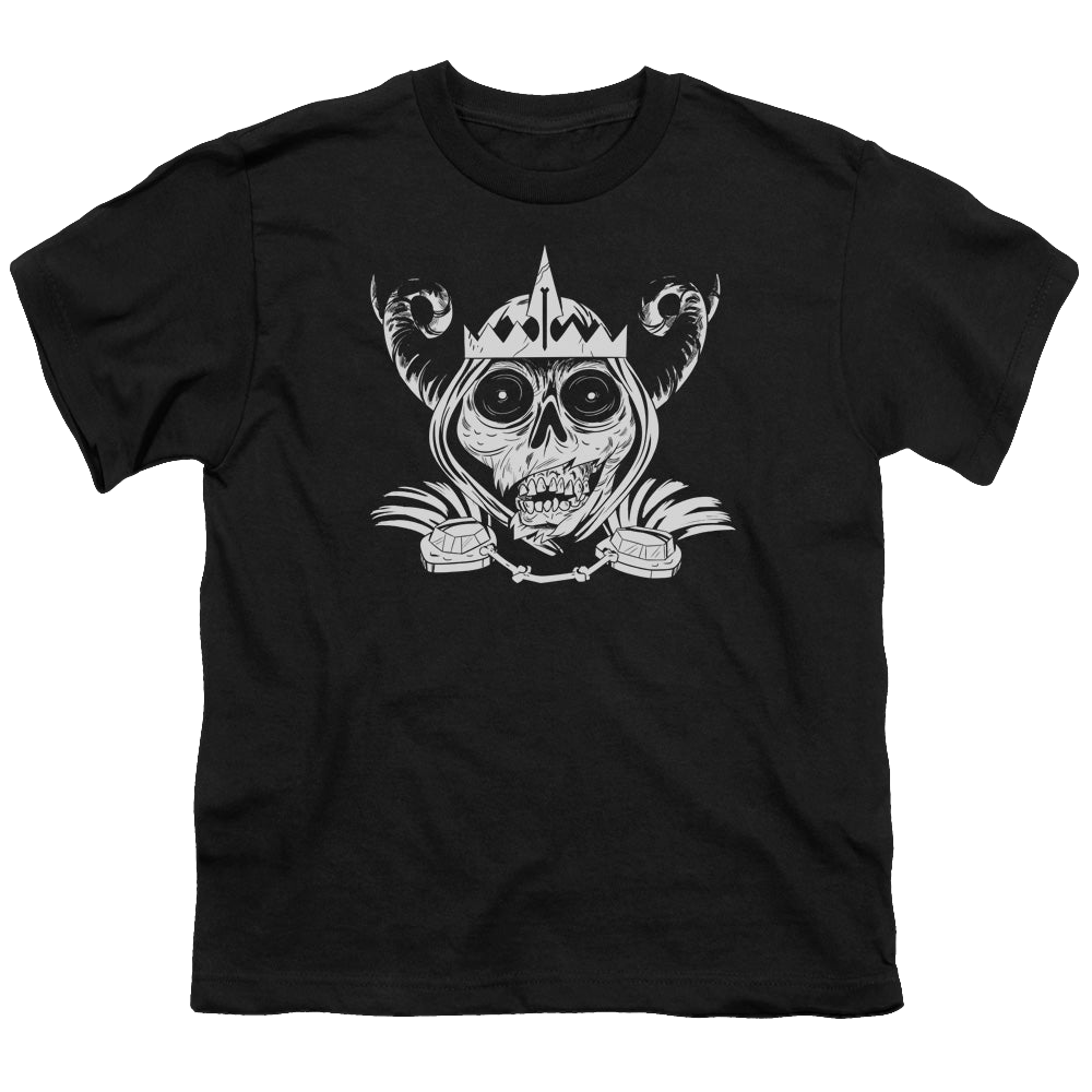 Adventure Time Skull Face - Youth T-Shirt Youth T-Shirt (Ages 8-12) Adventure Time