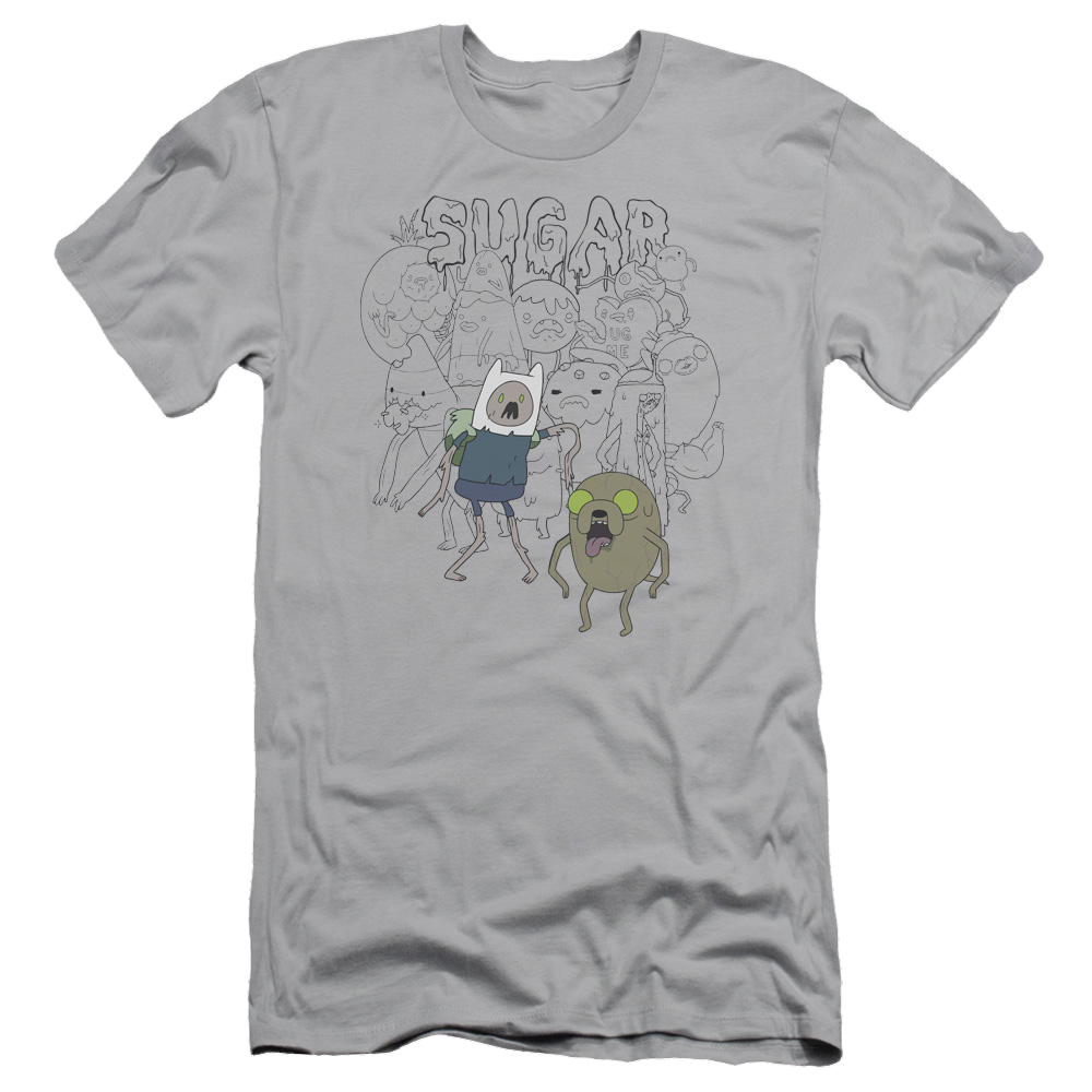 Adventure Time Sugar Zombies - Men's Slim Fit T-Shirt Men's Slim Fit T-Shirt Adventure Time