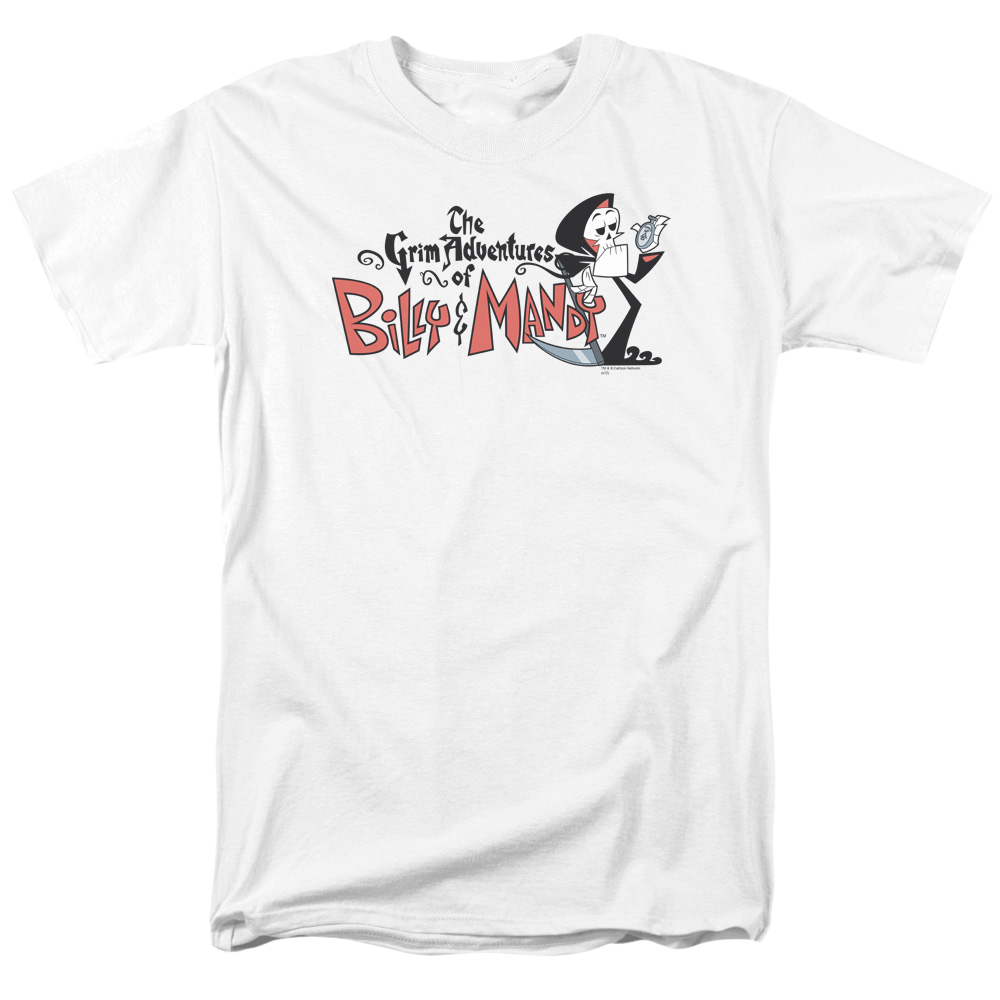 Grim Adventures of Billy & Mandy, The Logo - Men's Regular Fit T-Shirt Men's Regular Fit T-Shirt The Grim Adventures of Billy & Mandy