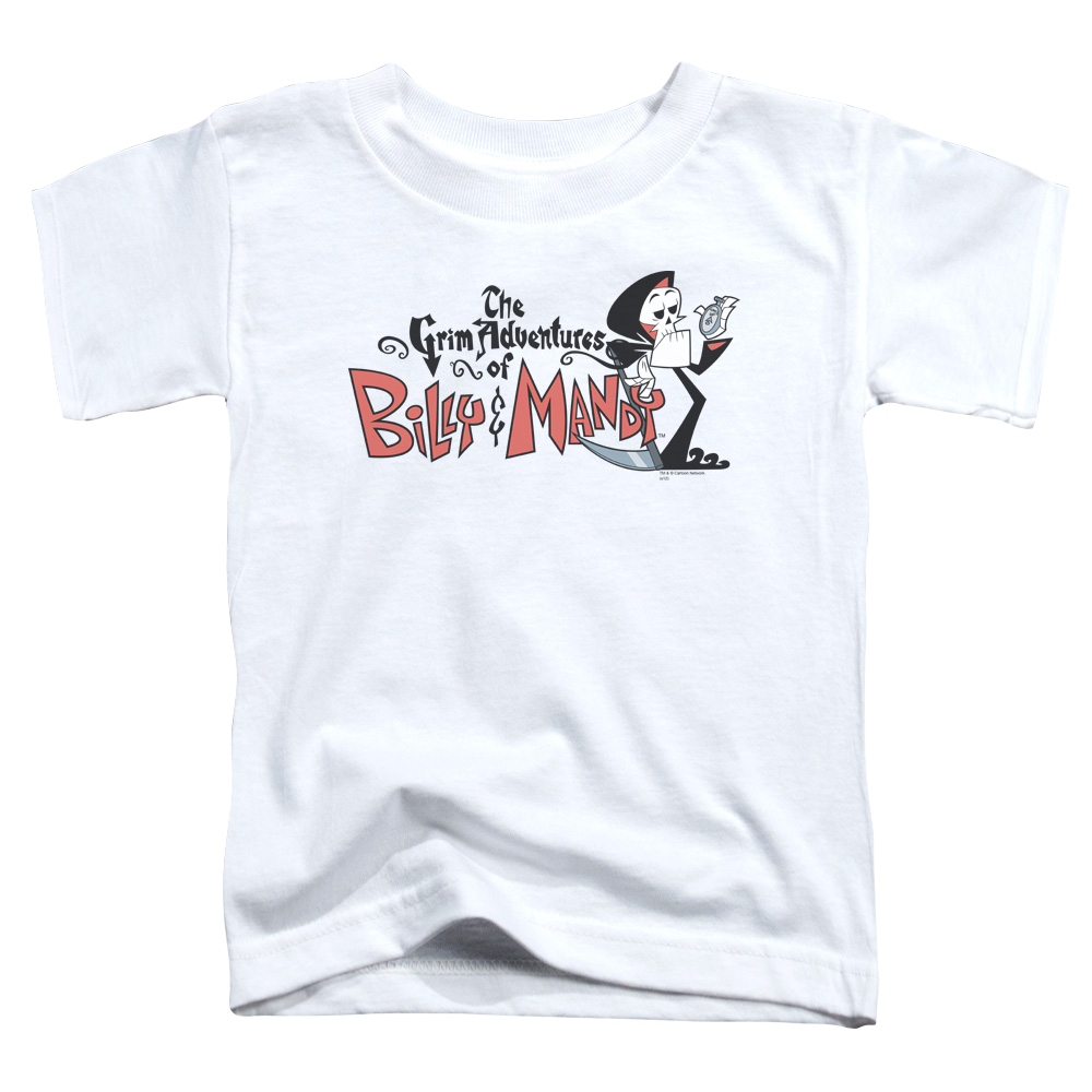 Grim Adventures of Billy & Mandy, The Logo - Toddler T-Shirt Toddler T-Shirt The Grim Adventures of Billy & Mandy