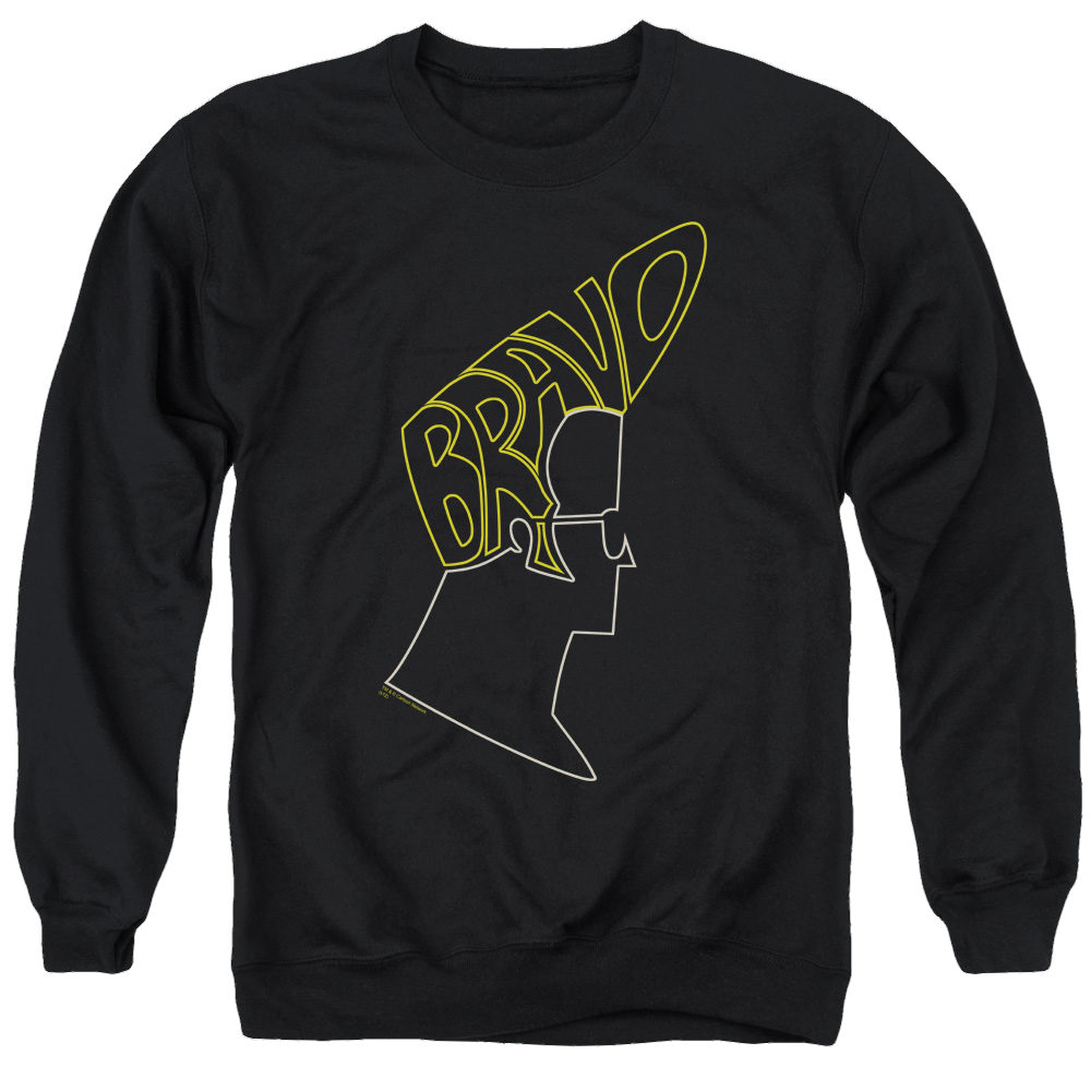 Johnny Bravo Bravo Hair Men's Crewneck Sweatshirt Men's Crewneck Sweatshirt Johnny Bravo