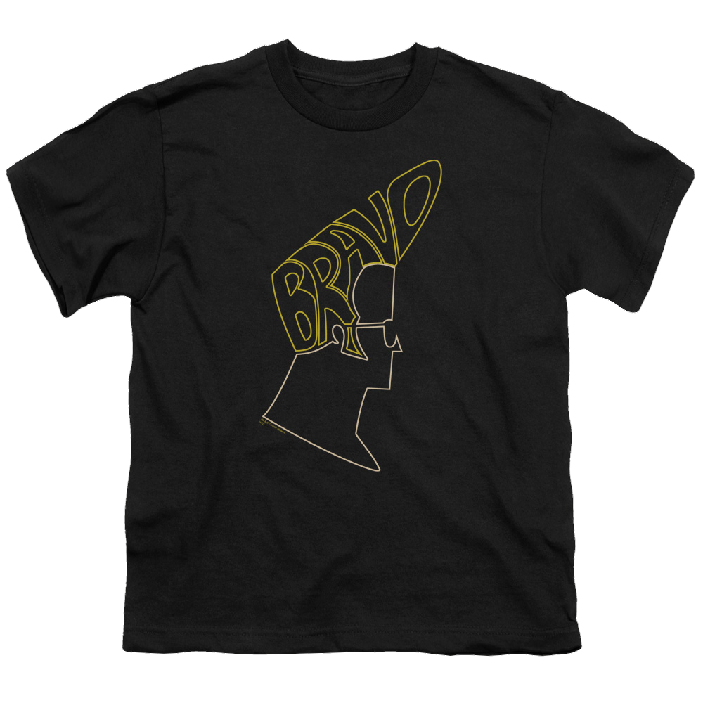 Johnny Bravo Bravo Hair - Youth T-Shirt Youth T-Shirt (Ages 8-12) Johnny Bravo