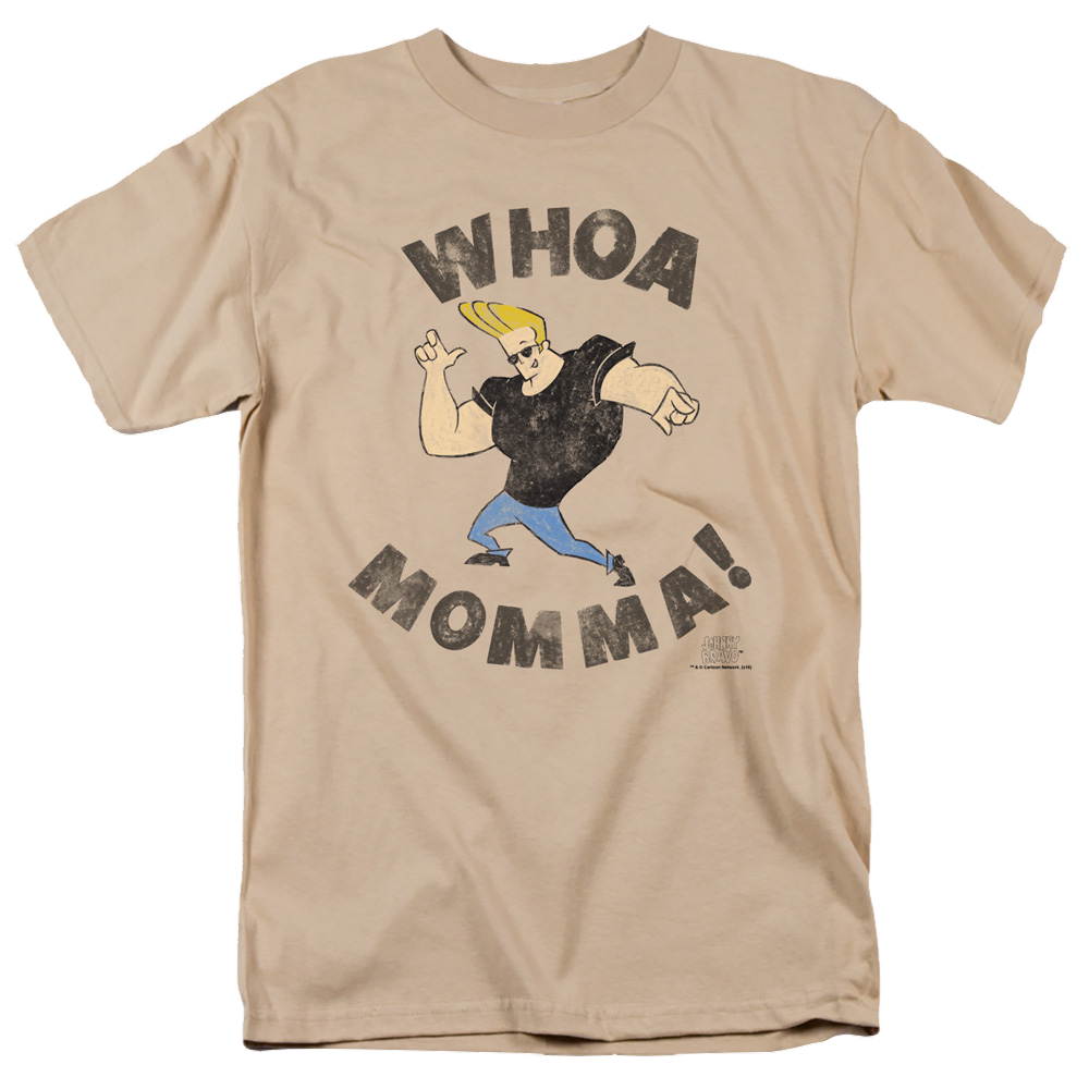 Johnny Bravo Whoa Momma - Men's Regular Fit T-Shirt Men's Regular Fit T-Shirt Johnny Bravo