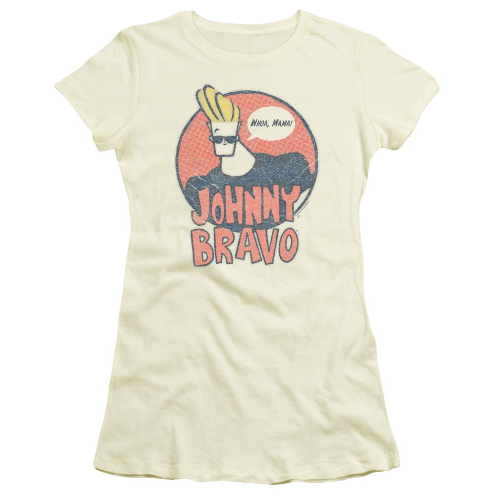 Johnny Bravo Wants Me Juniors T-Shirt Juniors T-Shirt Johnny Bravo