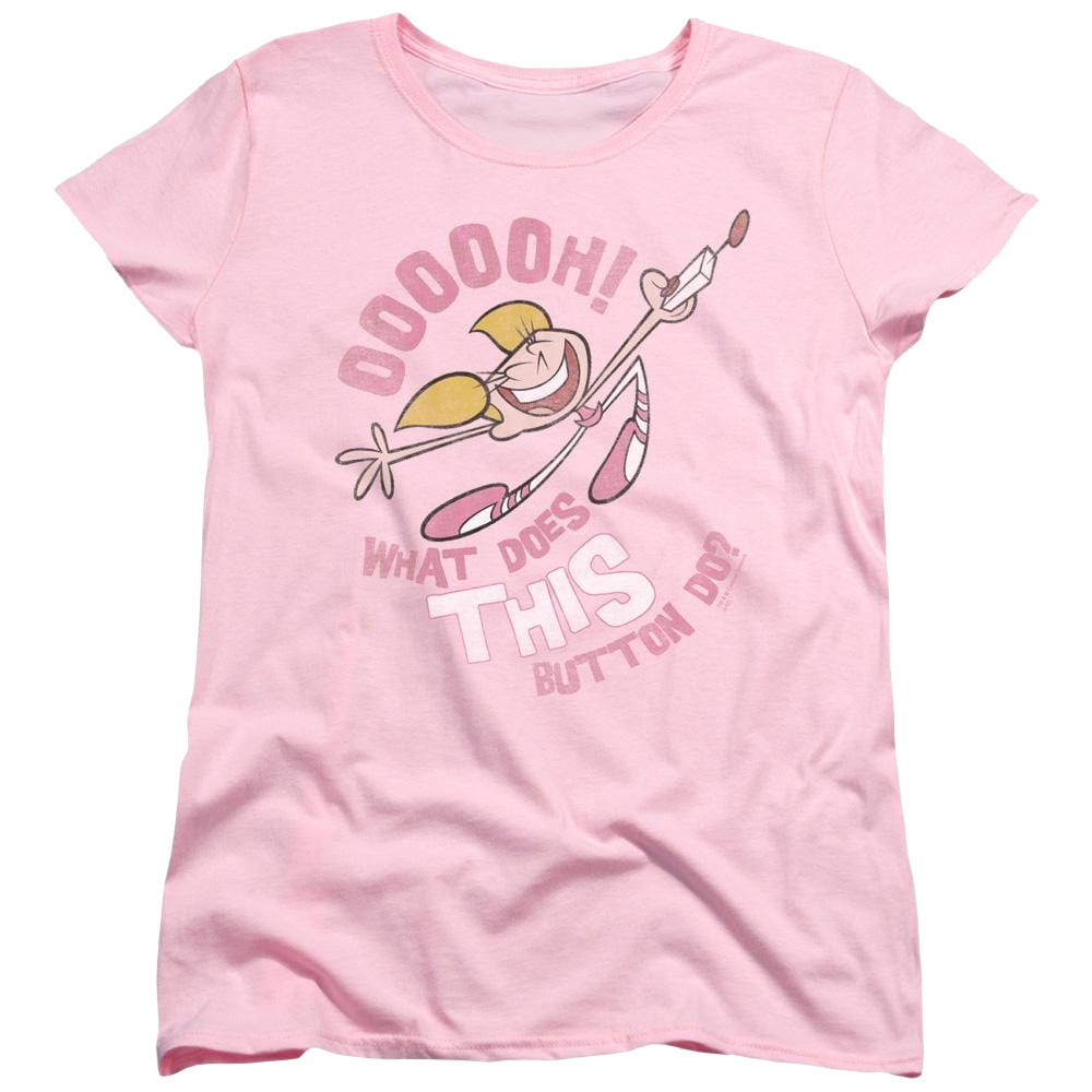 Dexter's Laboratory Button - Women's T-Shirt Women's T-Shirt Dexter's Laboratory
