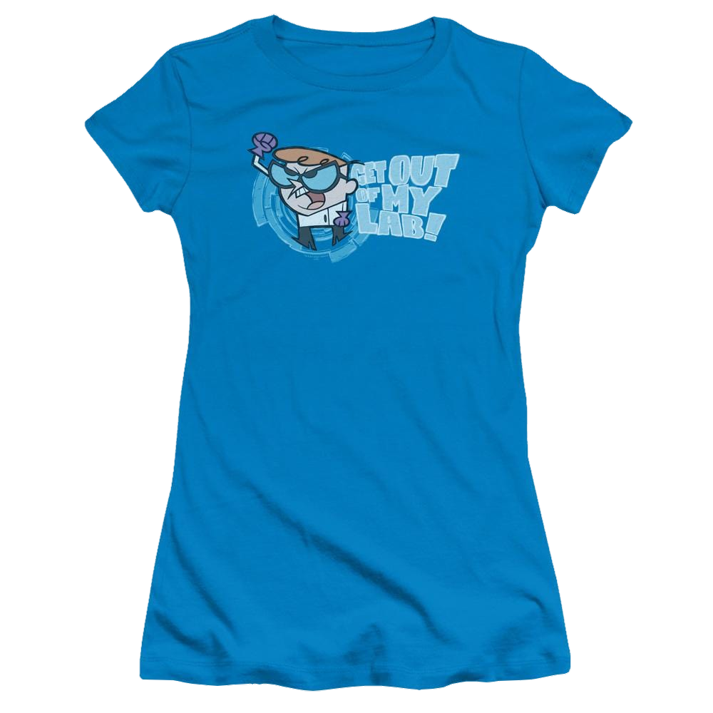 Dexter's Laboratory Get Out - Juniors T-Shirt Juniors T-Shirt Dexter's Laboratory
