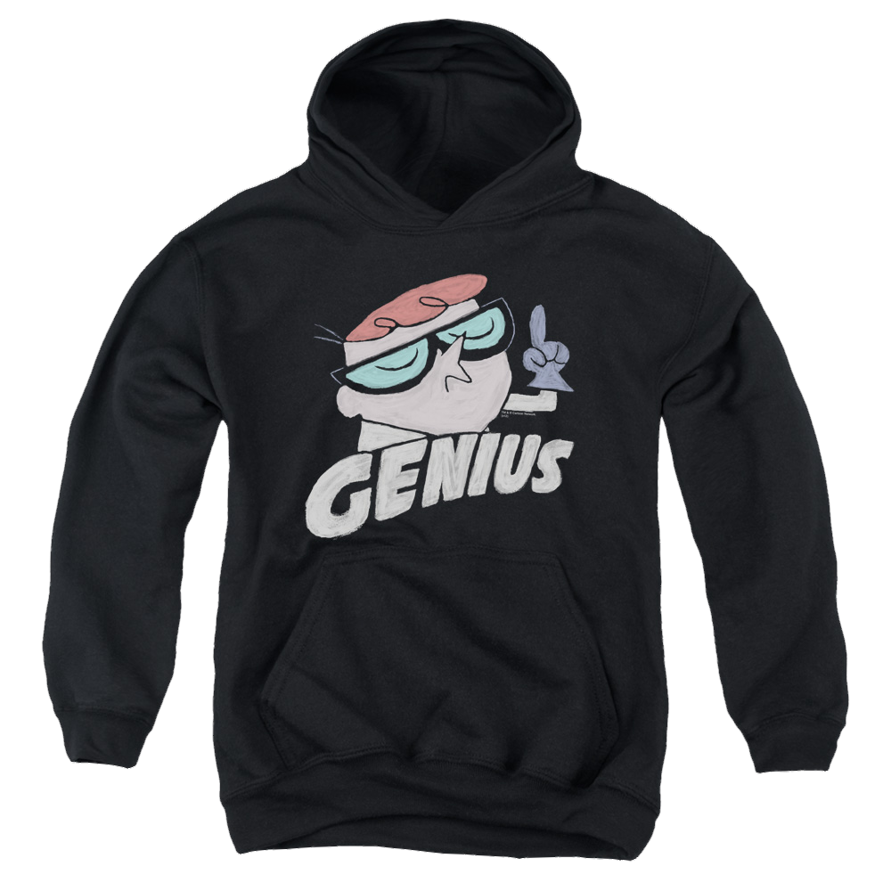 Dexter's Laboratory Genius - Youth Hoodie Youth Hoodie (Ages 8-12) Dexter's Laboratory