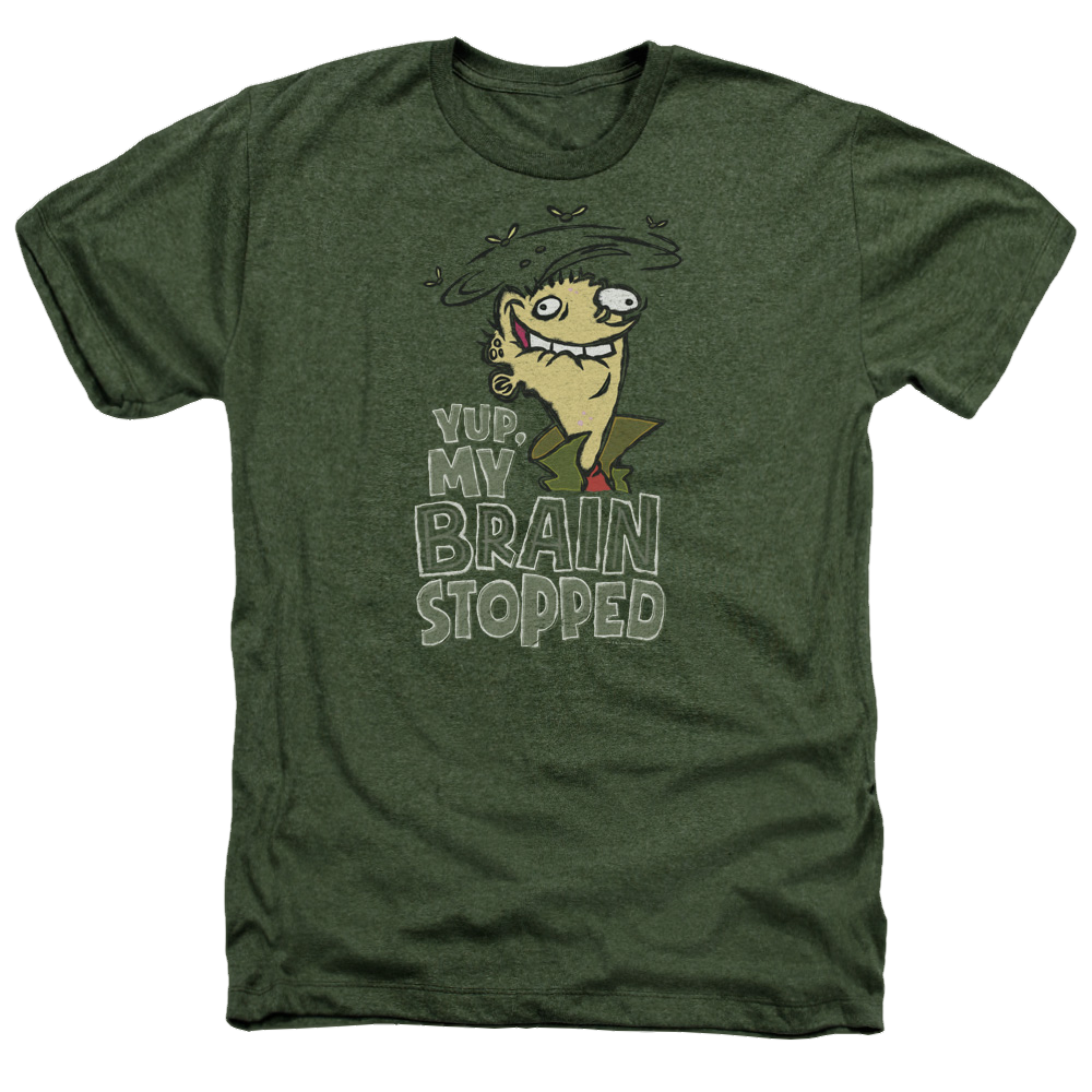 Ed, Edd n Eddy Brain Dead Ed - Men's Heather T-Shirt Men's Heather T-Shirt Ed, Edd n Eddy