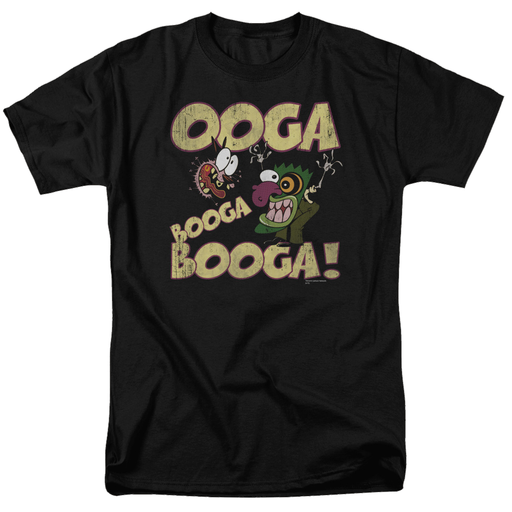 Courage Ooga Booga Booga - Men's Regular Fit T-Shirt Men's Regular Fit T-Shirt Courage the Cowardly Dog