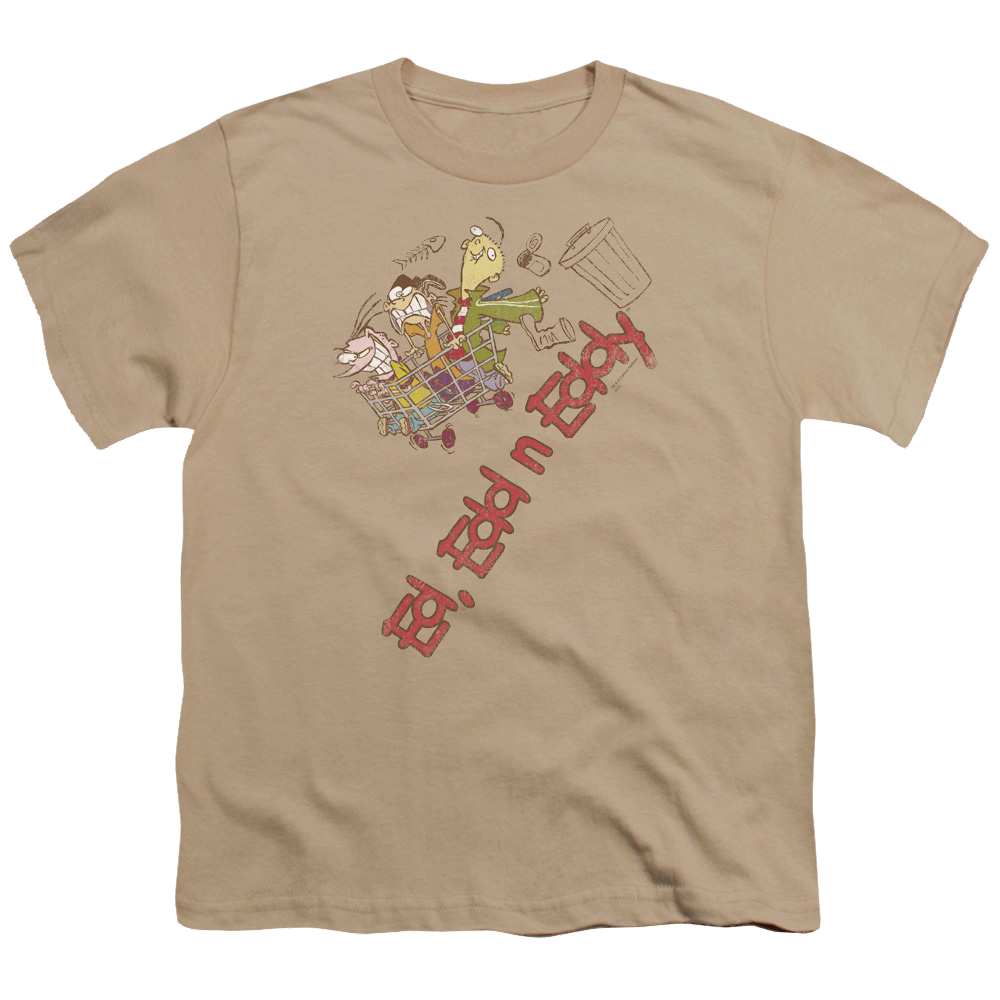 Ed, Edd n Eddy Downhill - Youth T-Shirt Youth T-Shirt (Ages 8-12) Ed, Edd n Eddy