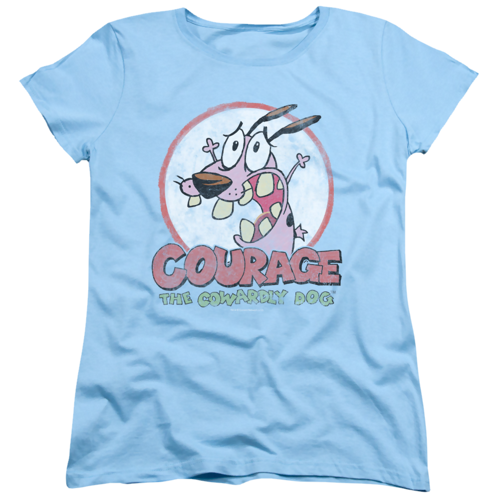Courage The Cowardly Dog Vintage Courage - Women's T-Shirt Women's T-Shirt Courage the Cowardly Dog