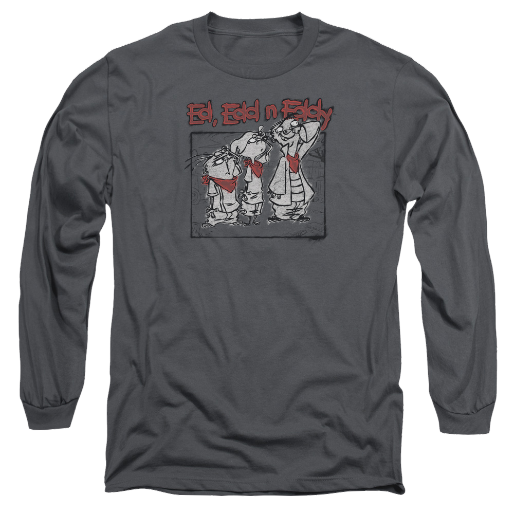 Ed, Edd n Eddy Stand By Me - Men's Long Sleeve T-Shirt Men's Long Sleeve T-Shirt Ed, Edd n Eddy