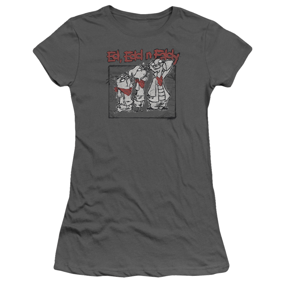 Ed, Edd n Eddy Stand By Me - Juniors T-Shirt Juniors T-Shirt Ed, Edd n Eddy