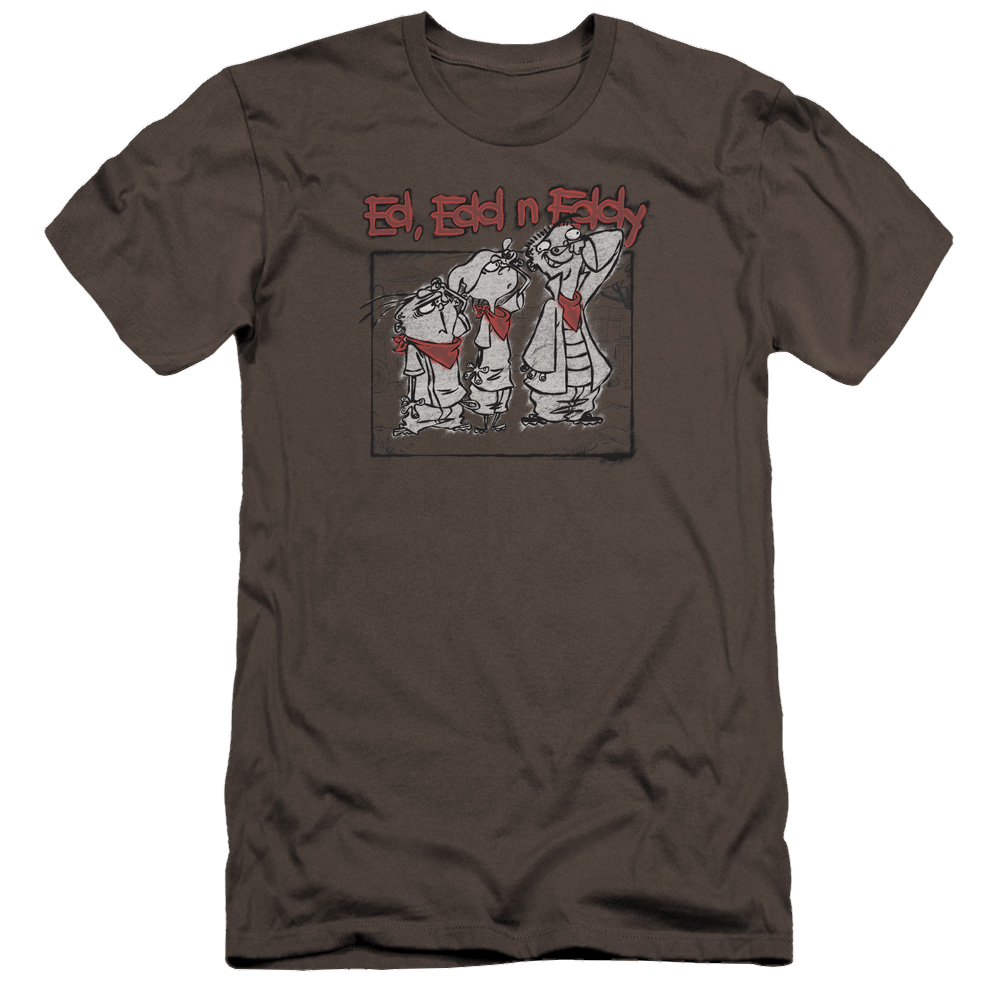 Ed, Edd n Eddy Stand By Me - Men's Premium Slim Fit T-Shirt Men's Premium Slim Fit T-Shirt Ed, Edd n Eddy