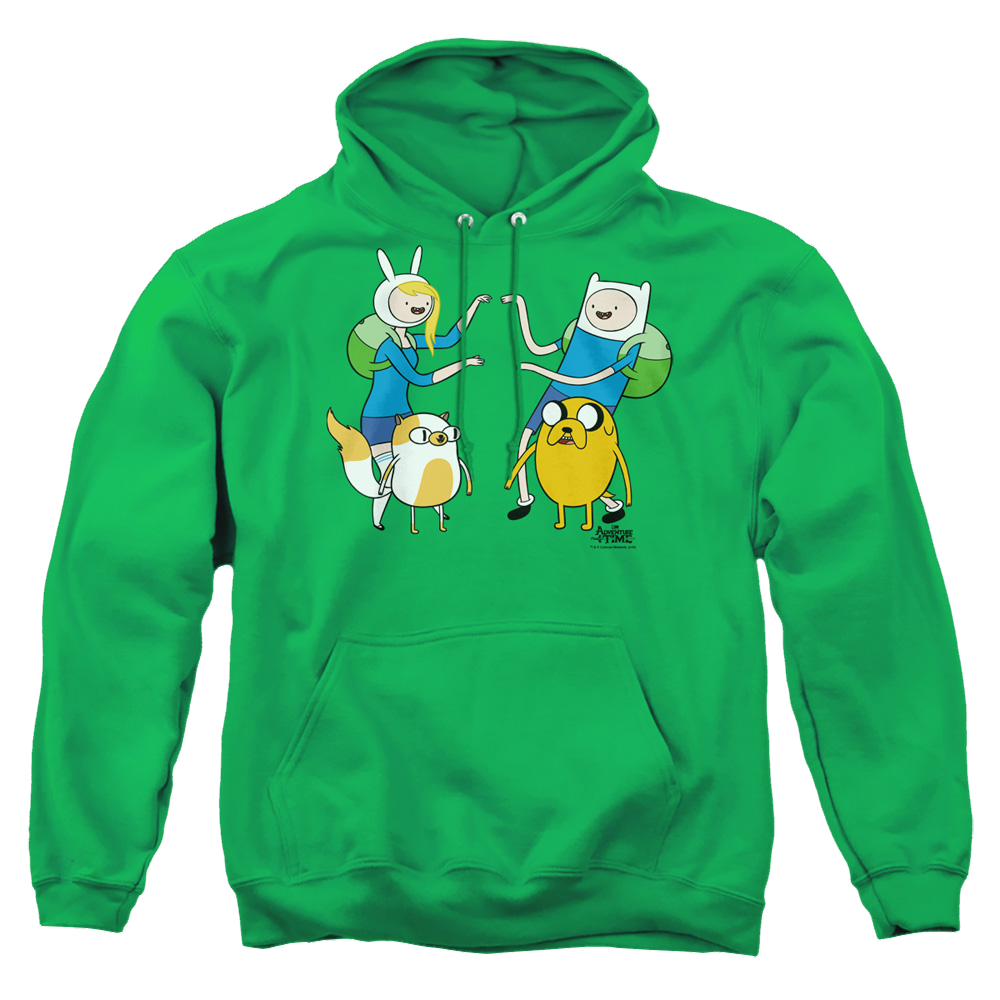 Adventure Time Meet Up - Pullover Hoodie Pullover Hoodie Adventure Time