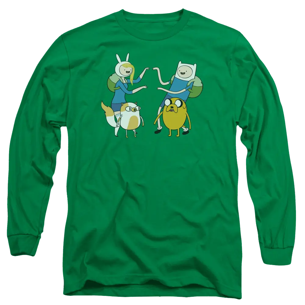 Adventure Time Meet Up - Men's Long Sleeve T-Shirt Adventure Time