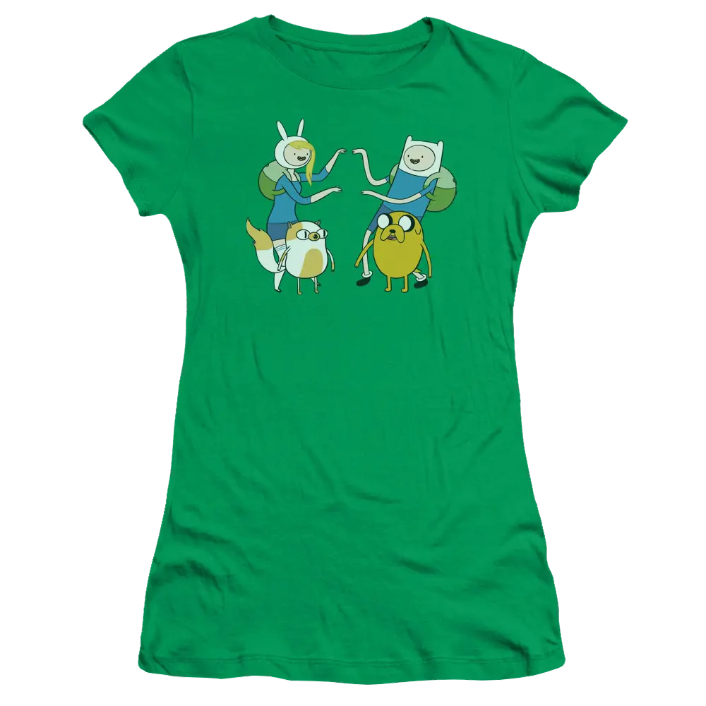 Adventure Time Meet Up - Juniors T-Shirt Adventure Time