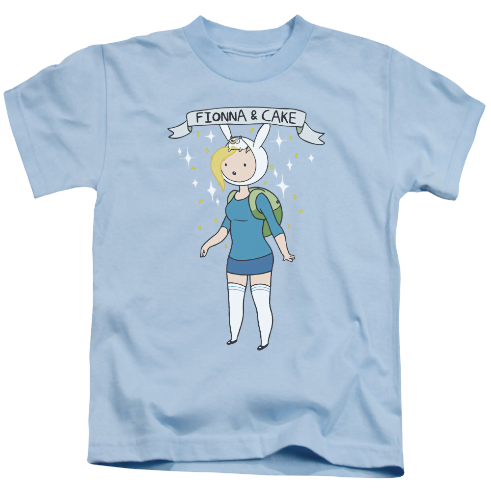 Adventure Time Fionna & Cake - Kid's T-Shirt Kid's T-Shirt (Ages 4-7) Adventure Time
