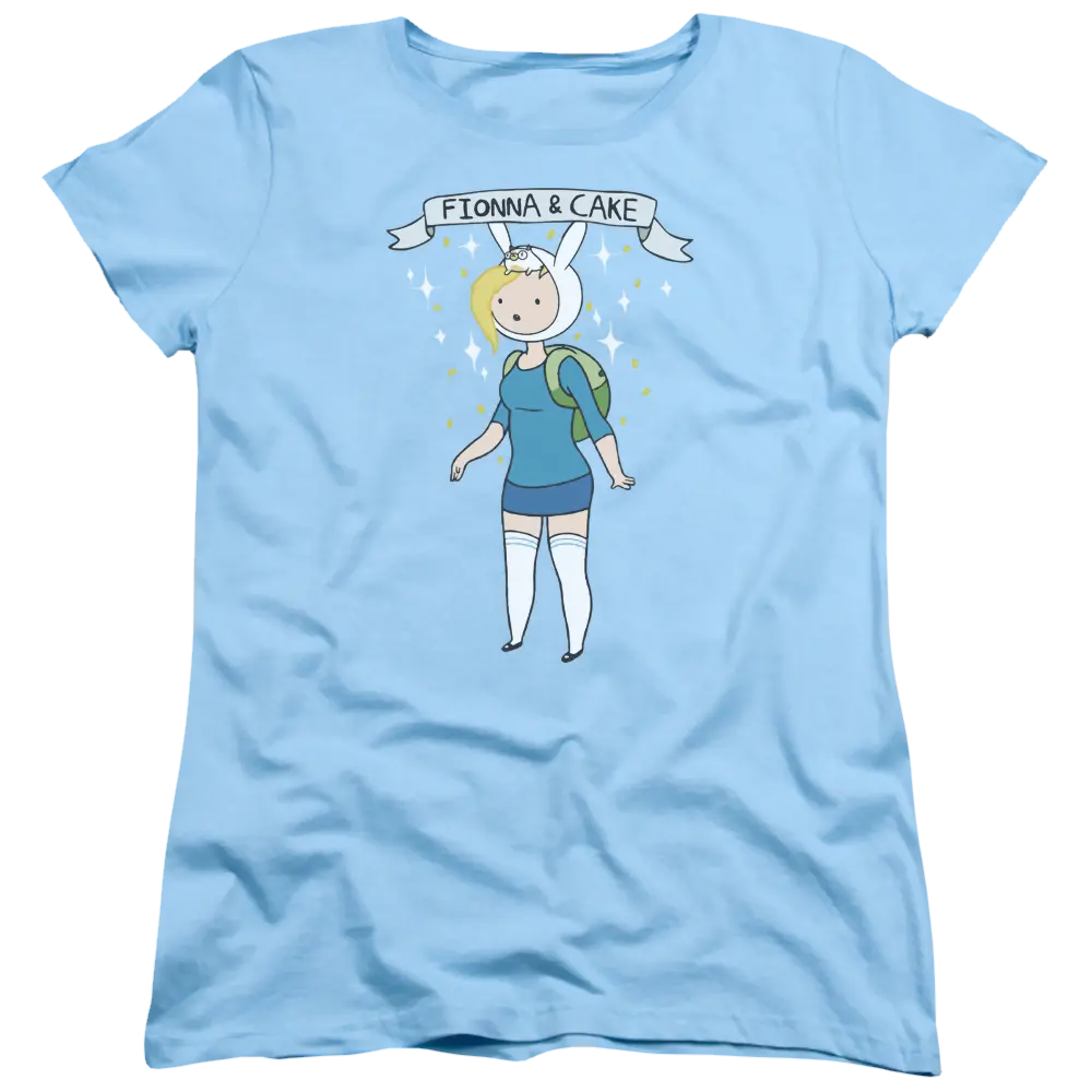 Adventure Time Fionna & Cake - Women's T-Shirt Adventure Time