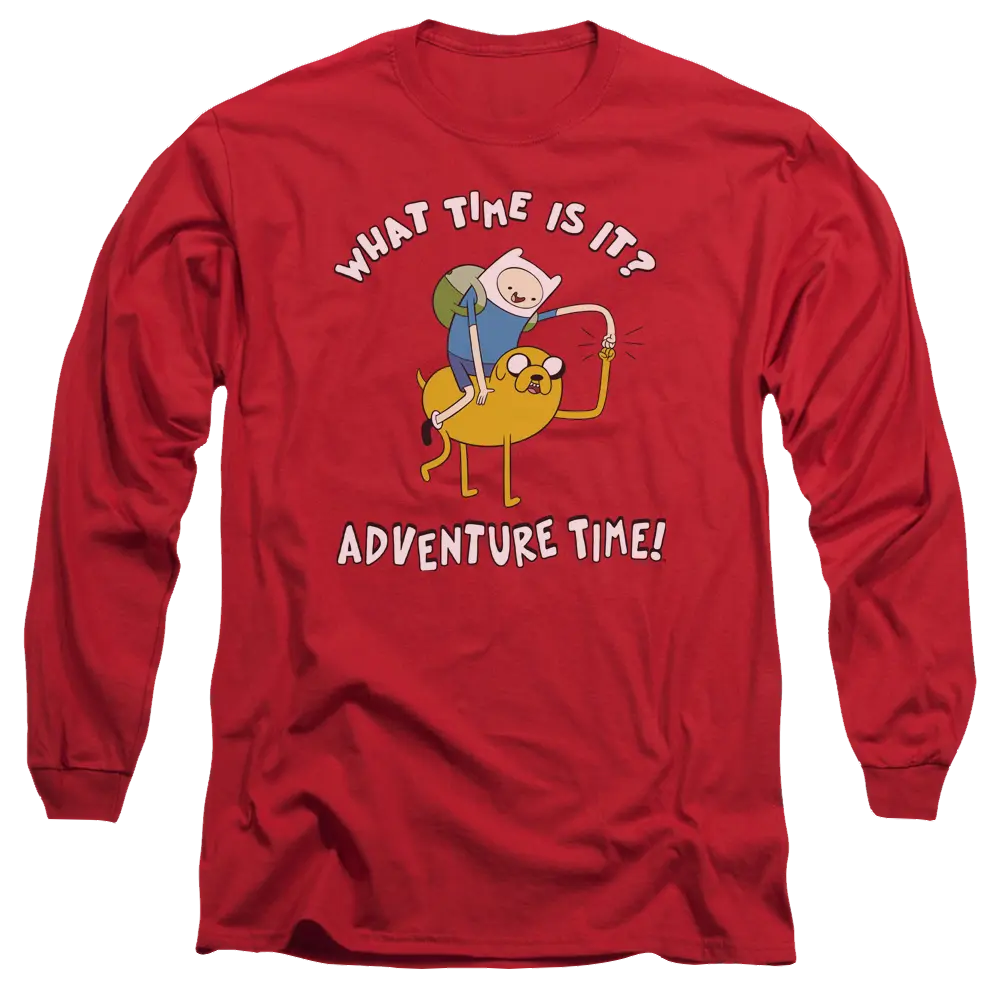 Adventure Time Ride Bump - Men's Long Sleeve T-Shirt Adventure Time