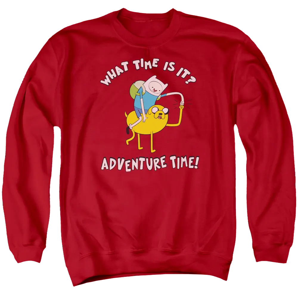 Adventure Time Ride Bump - Men's Crewneck Sweatshirt Adventure Time