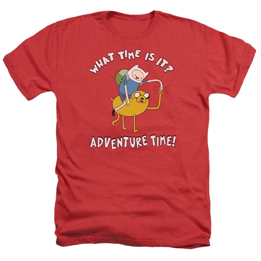 Adventure Time Ride Bump - Men's Heather T-Shirt Adventure Time