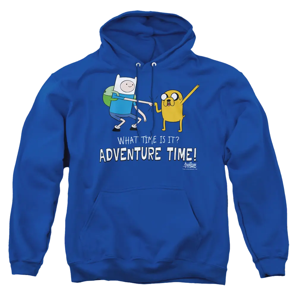 Adventure Time Fist Bump - Pullover Hoodie Adventure Time