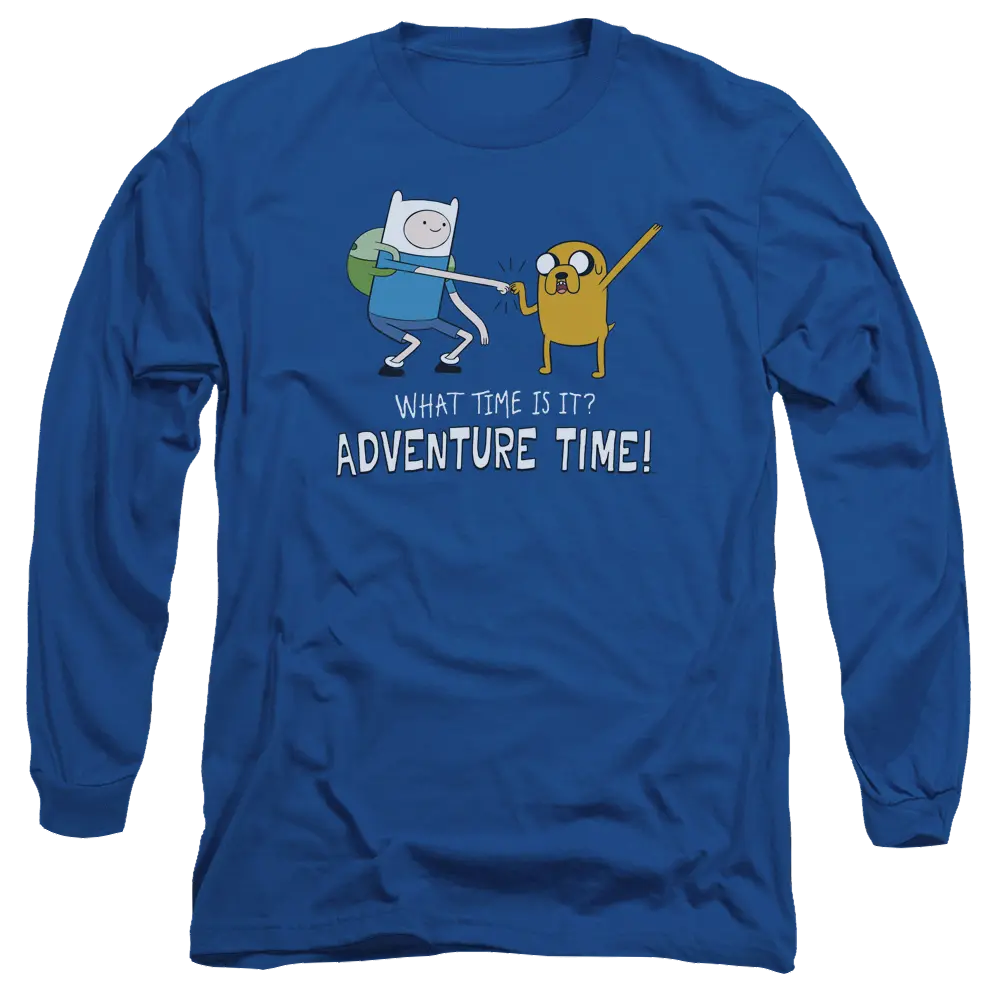 Adventure Time Fist Bump - Men's Long Sleeve T-Shirt Adventure Time