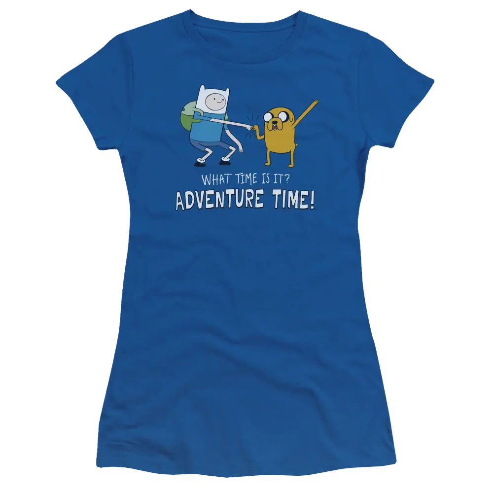 Adventure Time Fist Bump - Juniors T-Shirt Adventure Time