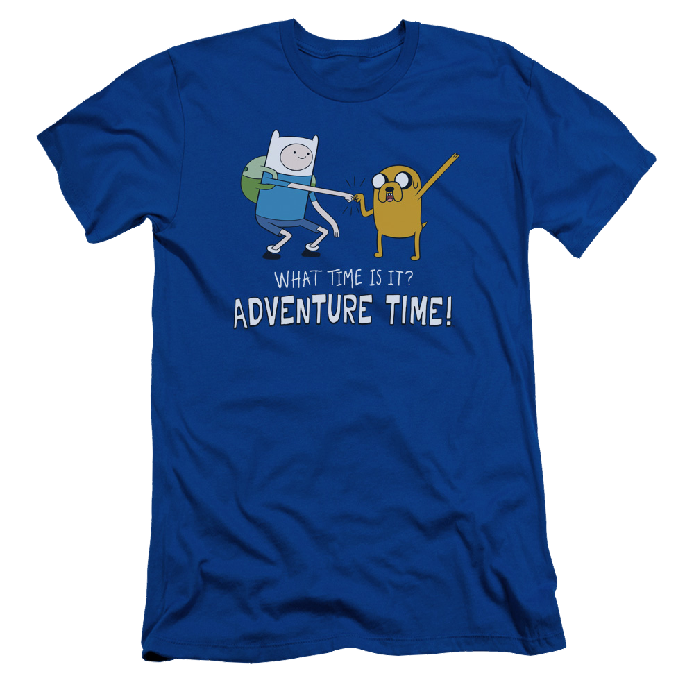 Adventure Time Fist Bump - Men's Slim Fit T-Shirt Men's Slim Fit T-Shirt Adventure Time
