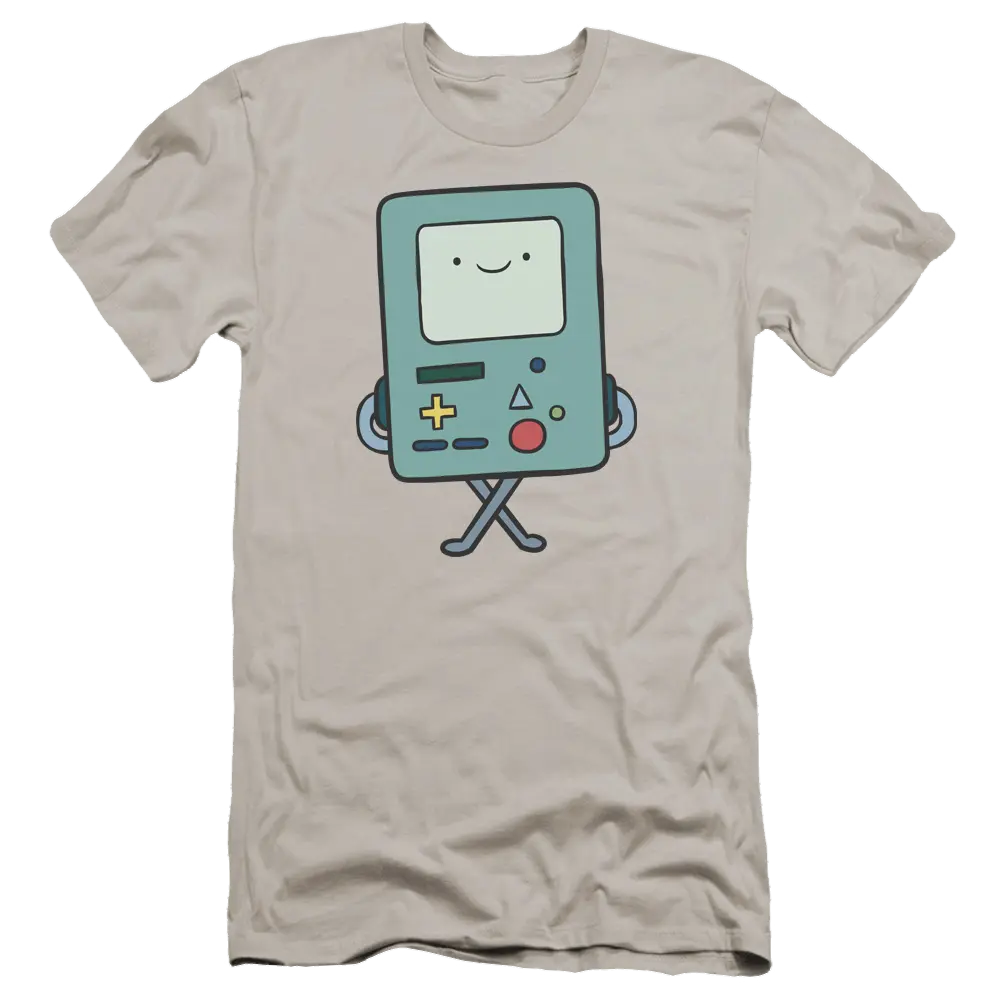 Adventure Time Bmo - Men's Premium Slim Fit T-Shirt Adventure Time