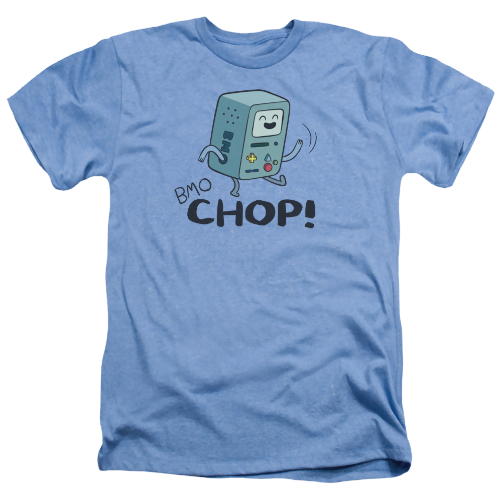 Adventure Time Bmo Chop - Men's Heather T-Shirt Men's Heather T-Shirt Adventure Time