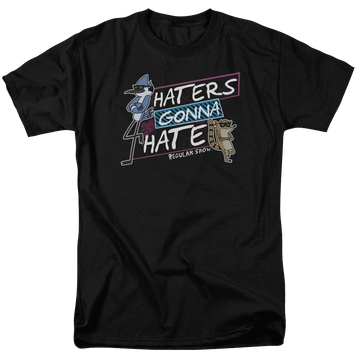 Regular Show Haters Gonna Hate Men's Regular Fit T-Shirt Men's Regular Fit T-Shirt The Regular Show
