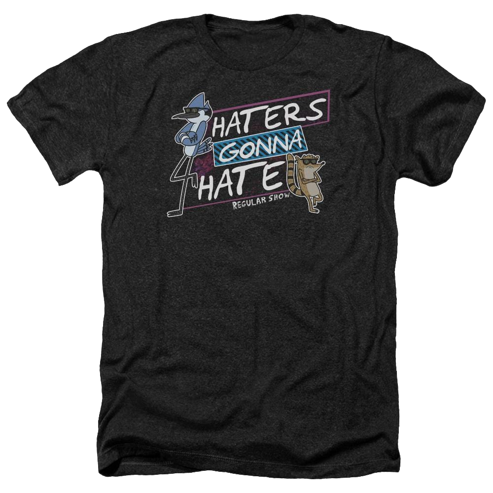 Regular Show Haters Gonna Hate Men's Heather T-Shirt Men's Heather T-Shirt The Regular Show