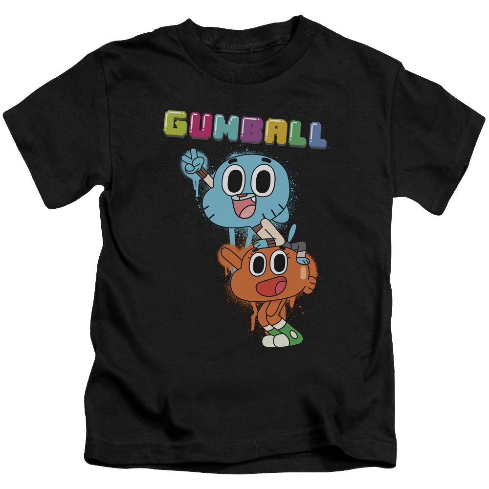 Amazing World of Gumball, The Gumball Spray - Kid's T-Shirt Kid's T-Shirt (Ages 4-7) The Amazing World Of Gumball