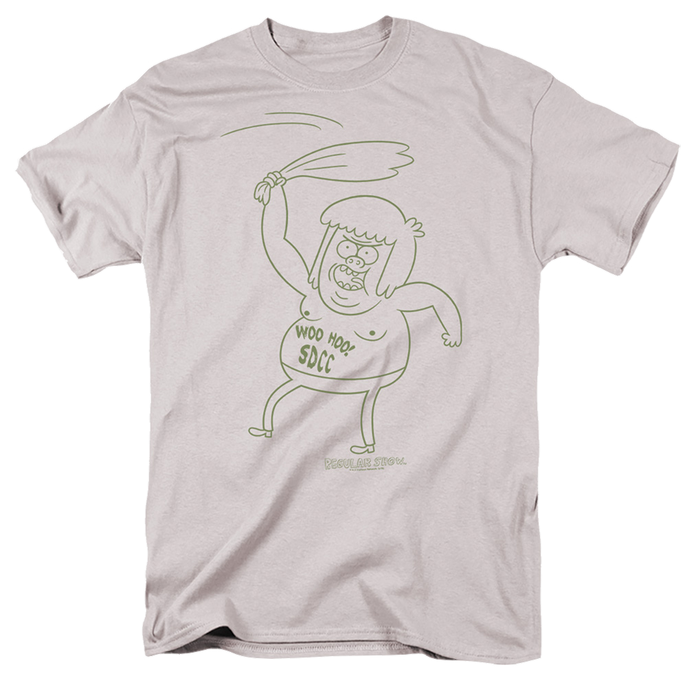 The Regular Show Sdcc 2013 Muscle Man - Men's Regular Fit T-Shirt Men's Regular Fit T-Shirt The Regular Show