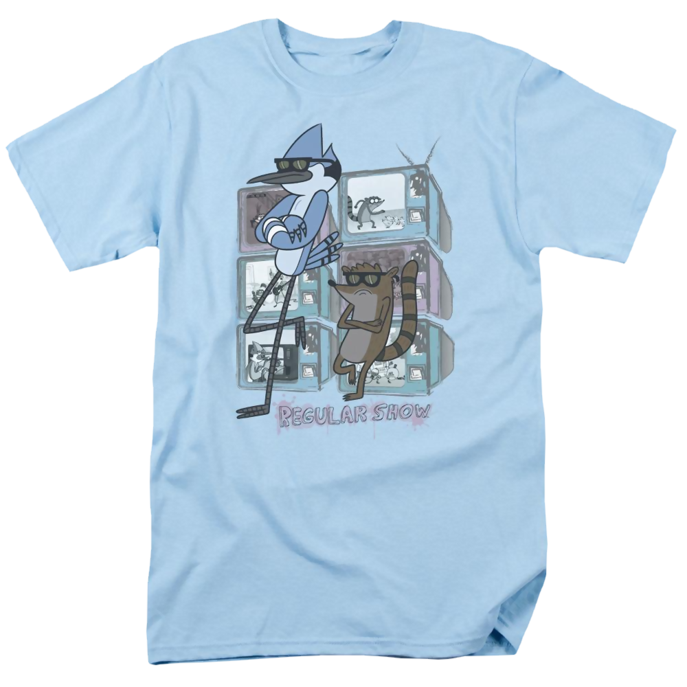 Regular Show, The Tv Too Cool - Men's Regular Fit T-Shirt Men's Regular Fit T-Shirt The Regular Show