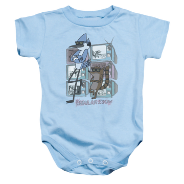 Regular Show, The Tv Too Cool - Baby Bodysuit Baby Bodysuit The Regular Show