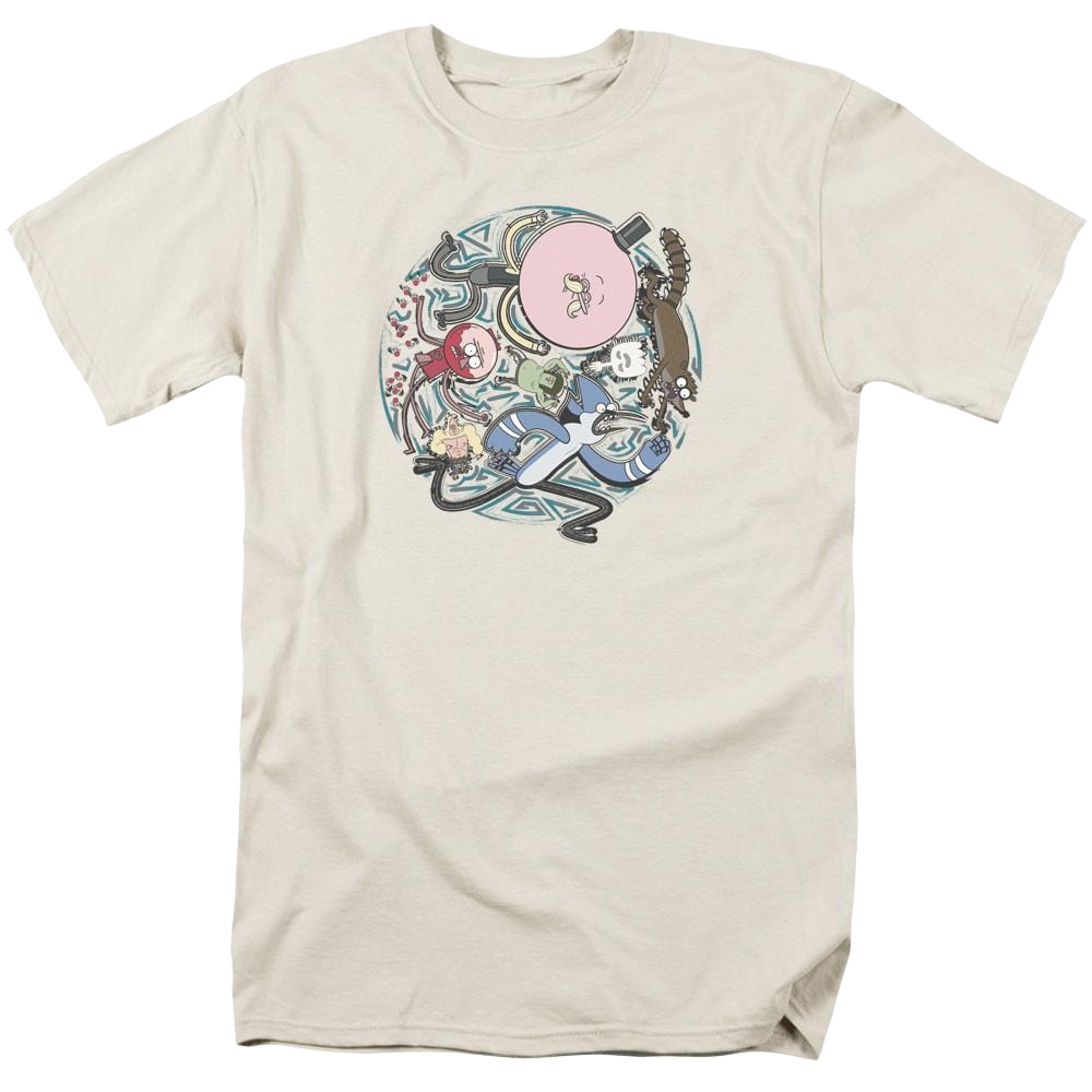 Regular Show Strange Circle Men's Regular Fit T-Shirt Men's Regular Fit T-Shirt The Regular Show