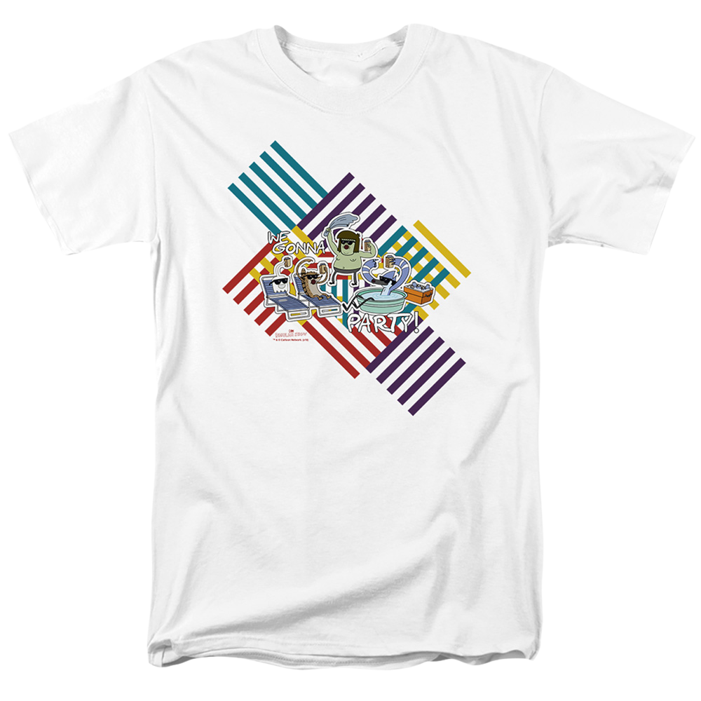 Regular Show We Gonna Party Men's Regular Fit T-Shirt Men's Regular Fit T-Shirt The Regular Show