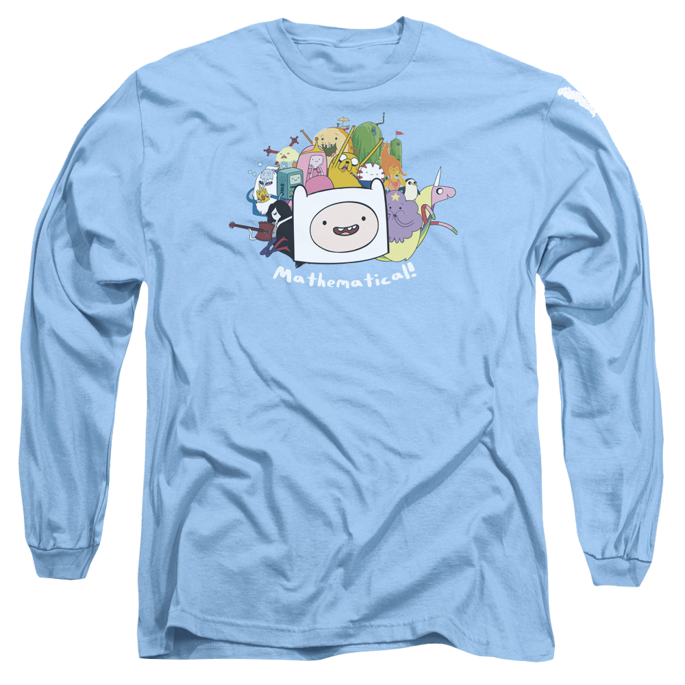 Adventure Time Mathematical - Men's Long Sleeve T-Shirt Men's Long Sleeve T-Shirt Adventure Time