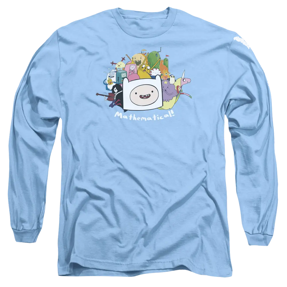 Adventure Time Mathematical - Men's Long Sleeve T-Shirt Adventure Time
