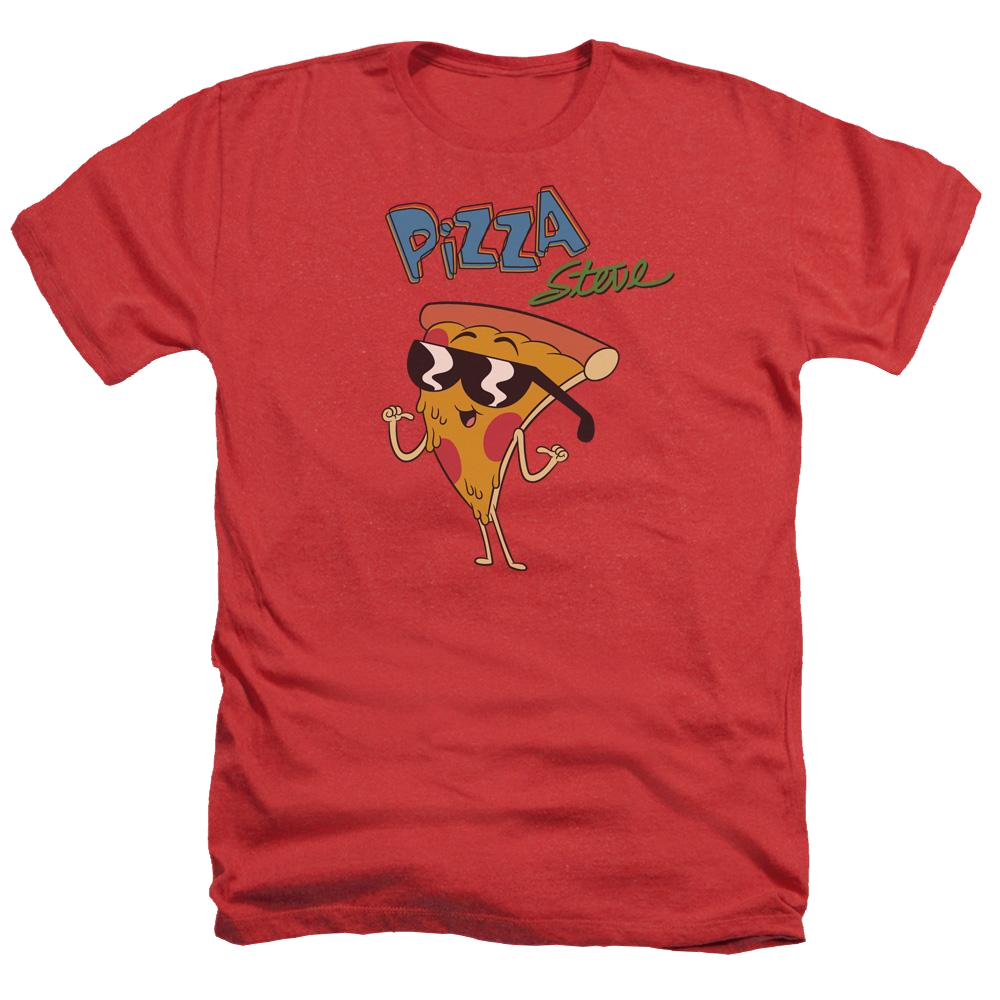 Uncle Grandpa Pizza Steve Men's Heather T-Shirt Men's Heather T-Shirt Uncle Grandpa