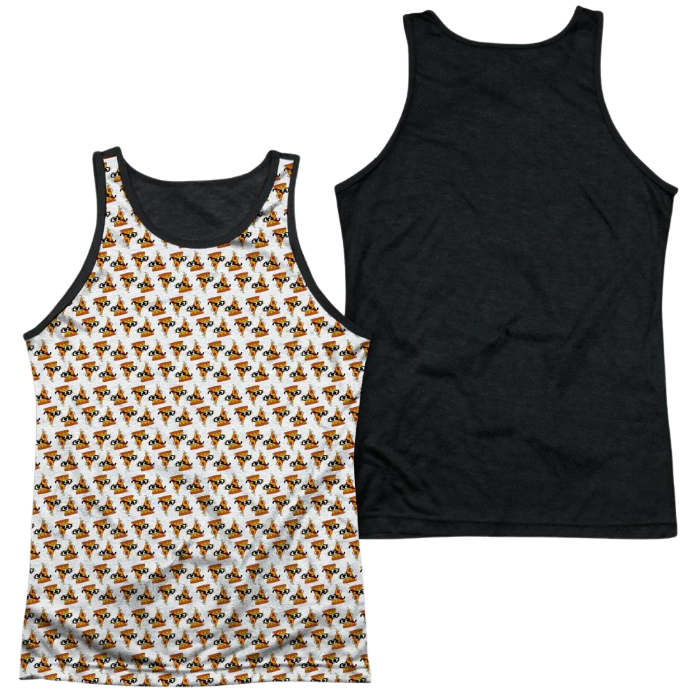 Uncle Grandpa Pizzas Men's Black Back Tank Men's Black Back Tank Uncle Grandpa